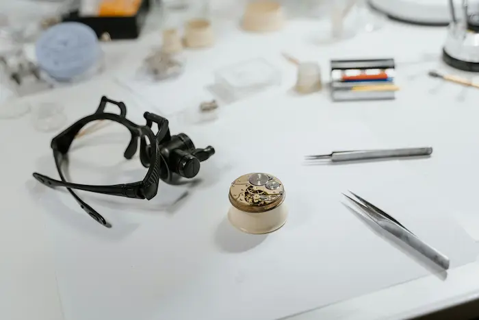 Mechanische Uhr nach stabilisierter Gangreserve